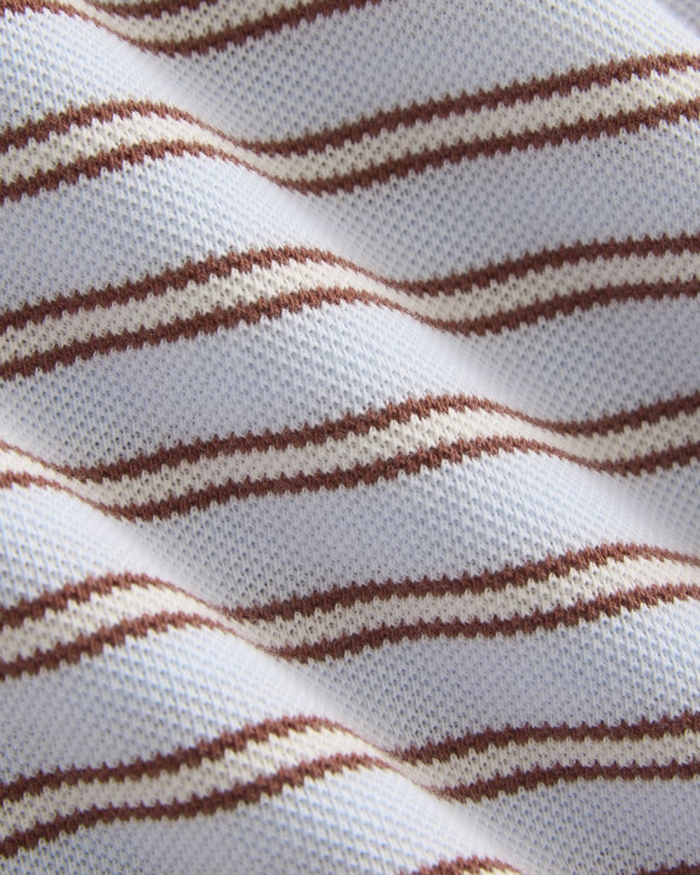Pique Boxy Polo | Skywriting/Henna/Gardenia - Image 6