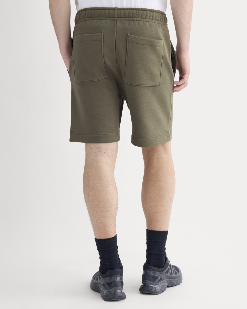 Luxe Fleece Easy Short | Olive Night - Image 7