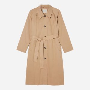 Alternative view of The Gathered Drape Trench | Ash Brown