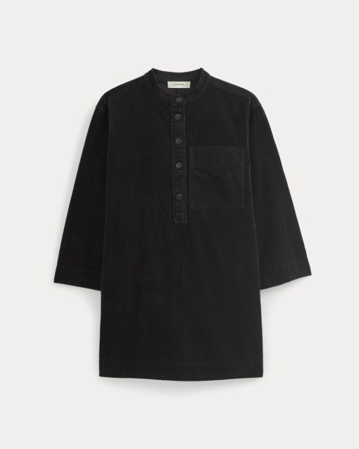 Alternative view of The Corduroy Mini Dress | Black