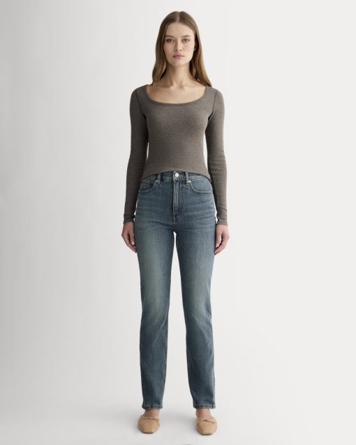 The Way-High® Slim Jean | Indigo Blue | 31 Inseam
