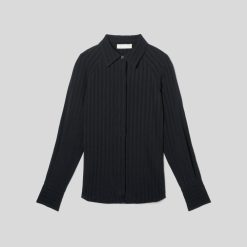 Alternative view of The City Stripe Shirt | Black