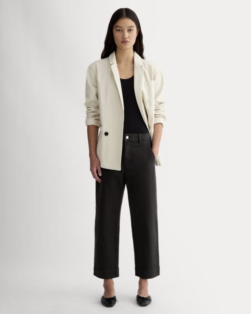 The Utility Straight-Leg Pant | Black | 28.5 Inseam