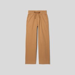 Alternative view of The Canvas Organic Cotton Pull-On Pant | Cappuccino