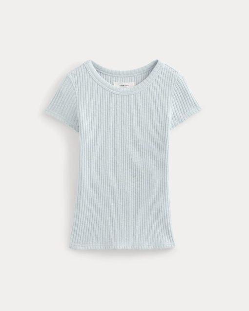 Alternative view of The Cozy Rib Tee | Skywriting