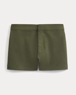 Alternative view of Mini Tailored Short | Olive Night