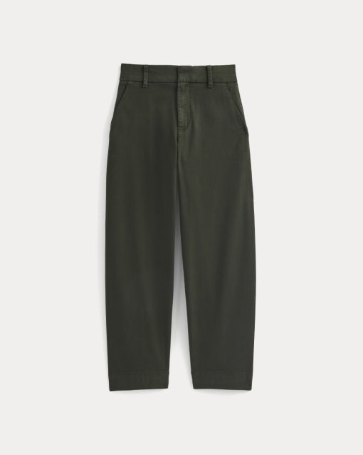Alternative view of Cotton Twill Chino | Dark Green