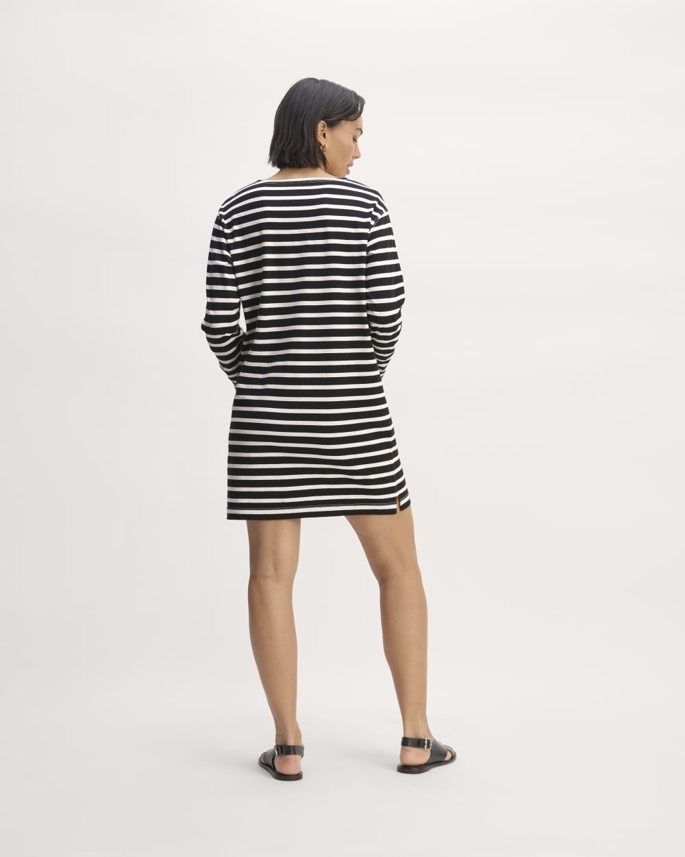 The Mariner Dress | Black / Bone - Image 6
