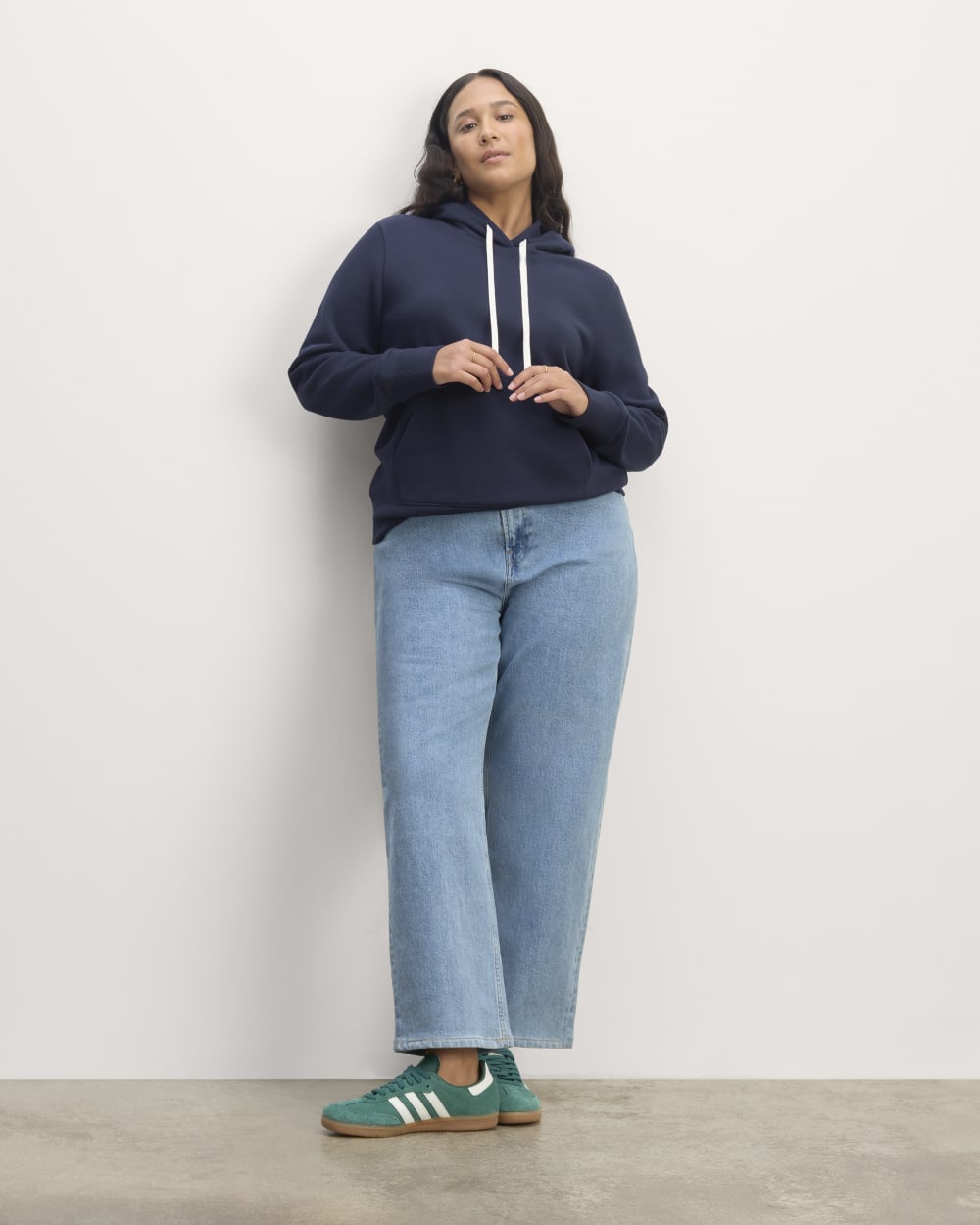 The Off-Duty Terry Hoodie | Navy - Image 3