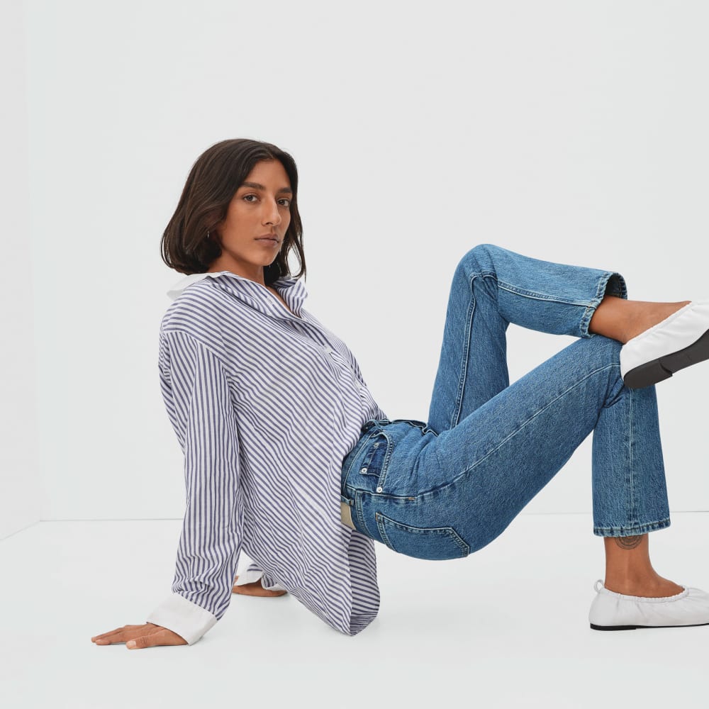 The '90s Cheeky® Jean | Medium Blue Wash | 26.5 Inseam - Image 17