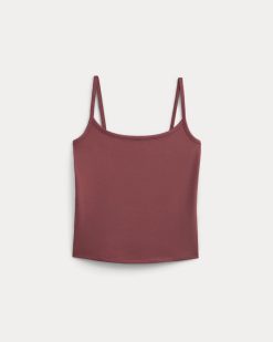 Alternative view of Scoopneck Cami | Henna Red