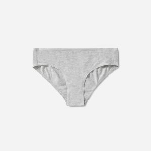 Alternative view of The Cotton Hipster |  Heathered Grey