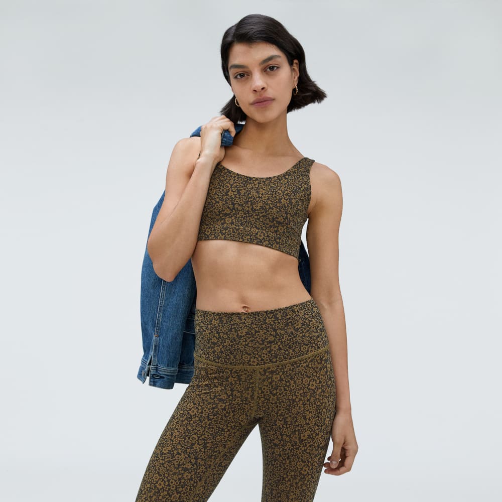 The Perform Bra® | Black / Breen Floral - Image 5