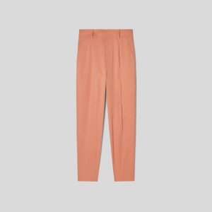 Alternative view of The Draper Tapered Pant in Buttersmooth | Tawny Pink