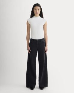 The Form Funnel-Neck Bodysuit | White
