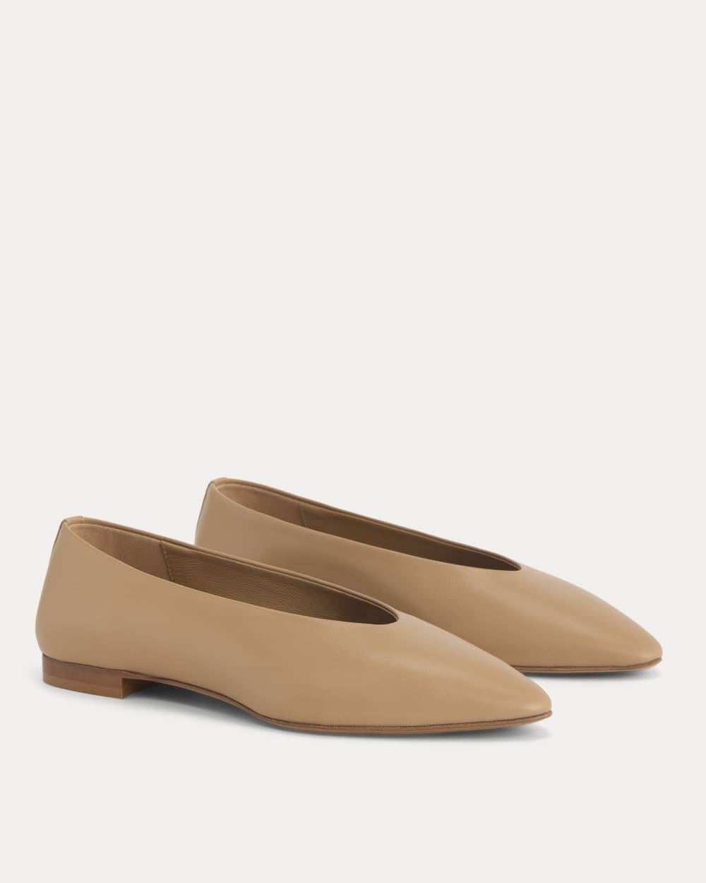 Made in Italy Almond-Toe Flat | Affogato - Image 2