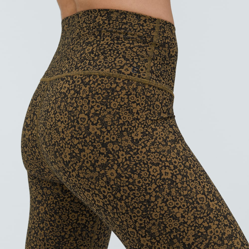 The Perform Legging® | Black / Breen Floral | Ankle - Image 4