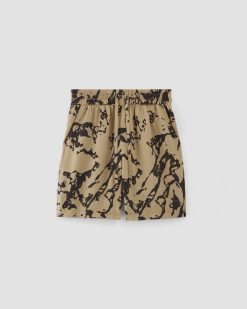 Alternative view of The Vacation Short | Black / Cornstalk Abstract