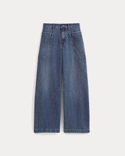 Alternative view of The Gardener Pull-On Jean | Medium Indigo