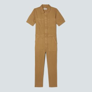 Alternative view of The Supersoft Jean Coverall | Spring Fennel