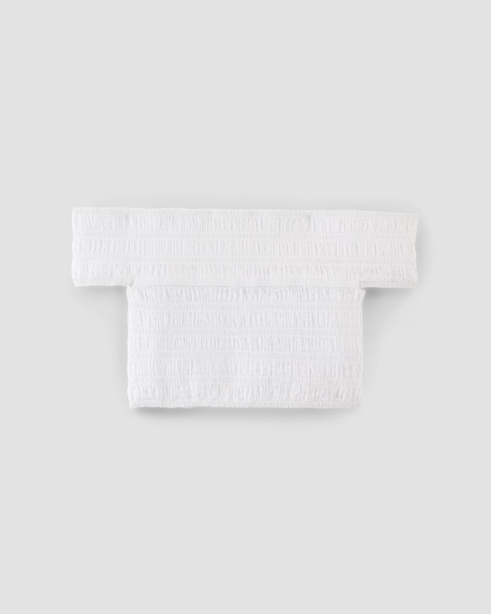 The Gauze Smock Top | White - Image 2