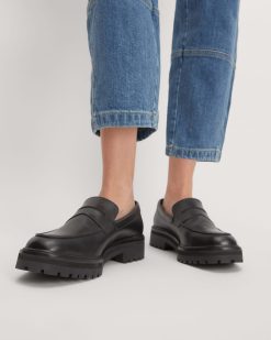 Alternative view of The Lug Loafer | Black