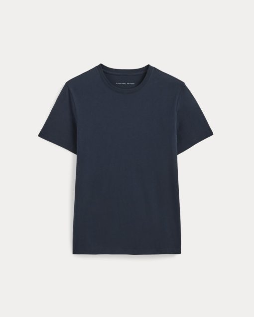 Alternative view of The Essential Organic Crew | Deep Navy