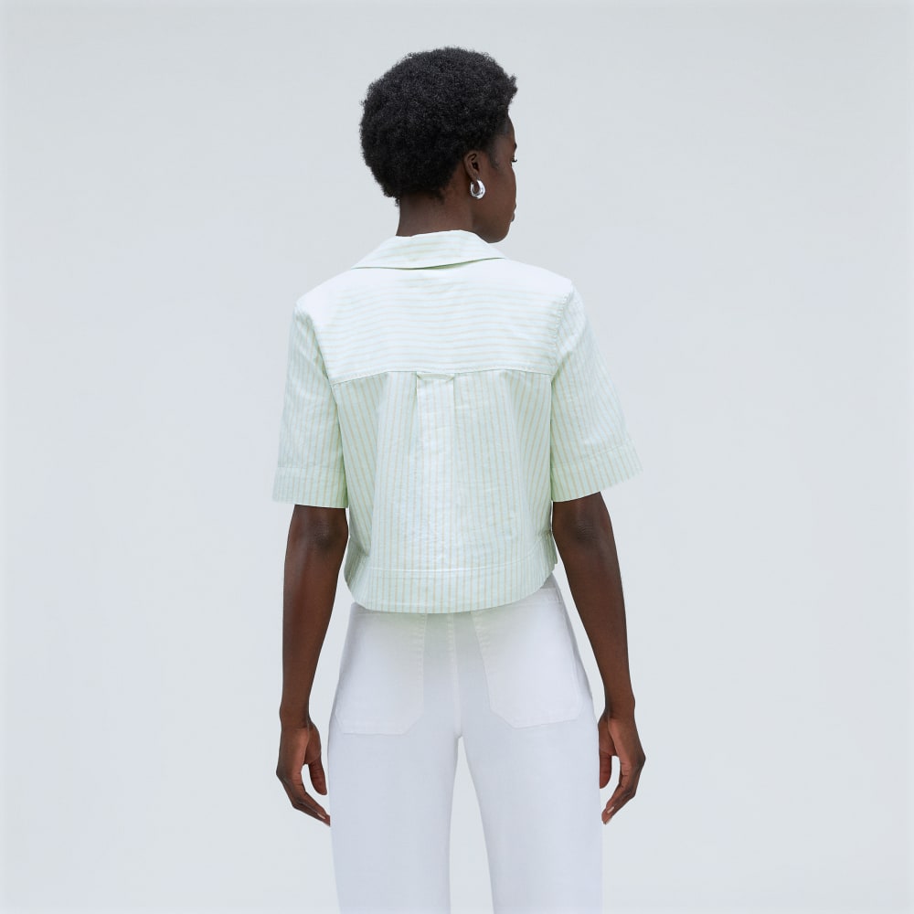 The Oxford Popover | Apricot Tan / Spray - Image 3