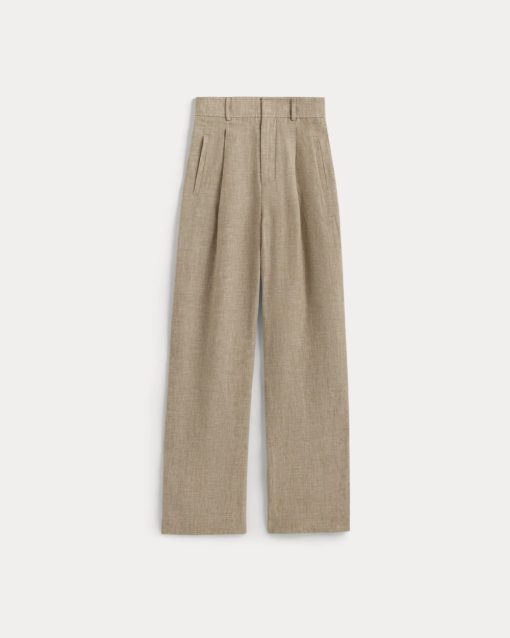 Alternative view of The Linen Way-High® Drape Pant  | Cornstalk Chambray