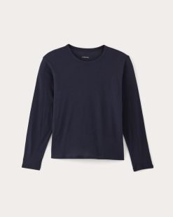 Alternative view of The Air Long-Sleeve Tee | Navy