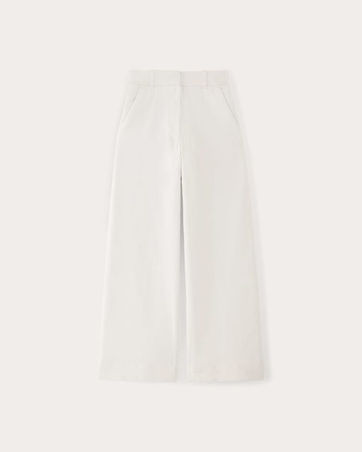 Alternative view of The Phoebe Trouser | White