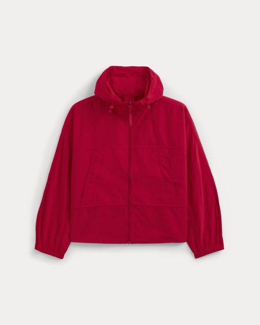 Alternative view of Parachute Jacket | Fiery Red