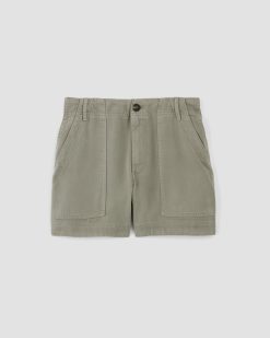 Alternative view of The Utility Short in Buttersoft | Sage Green