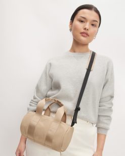 Alternative view of The Recycled Nylon Crossbody | Khaki