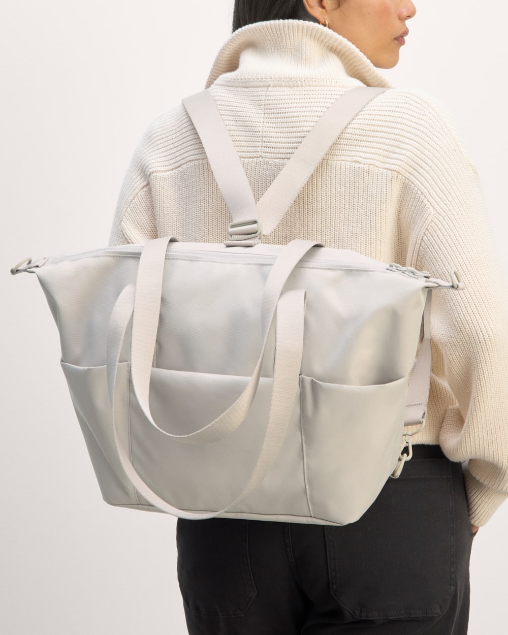 The ReNew Transit 3-Way Tote | Warm Quartz - Image 2