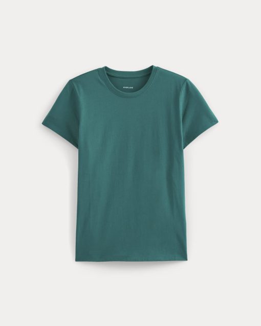 Alternative view of The Slim Crew in Essential Cotton | Everglade