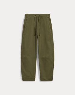 Alternative view of The Easy Barrel Pant | Olive