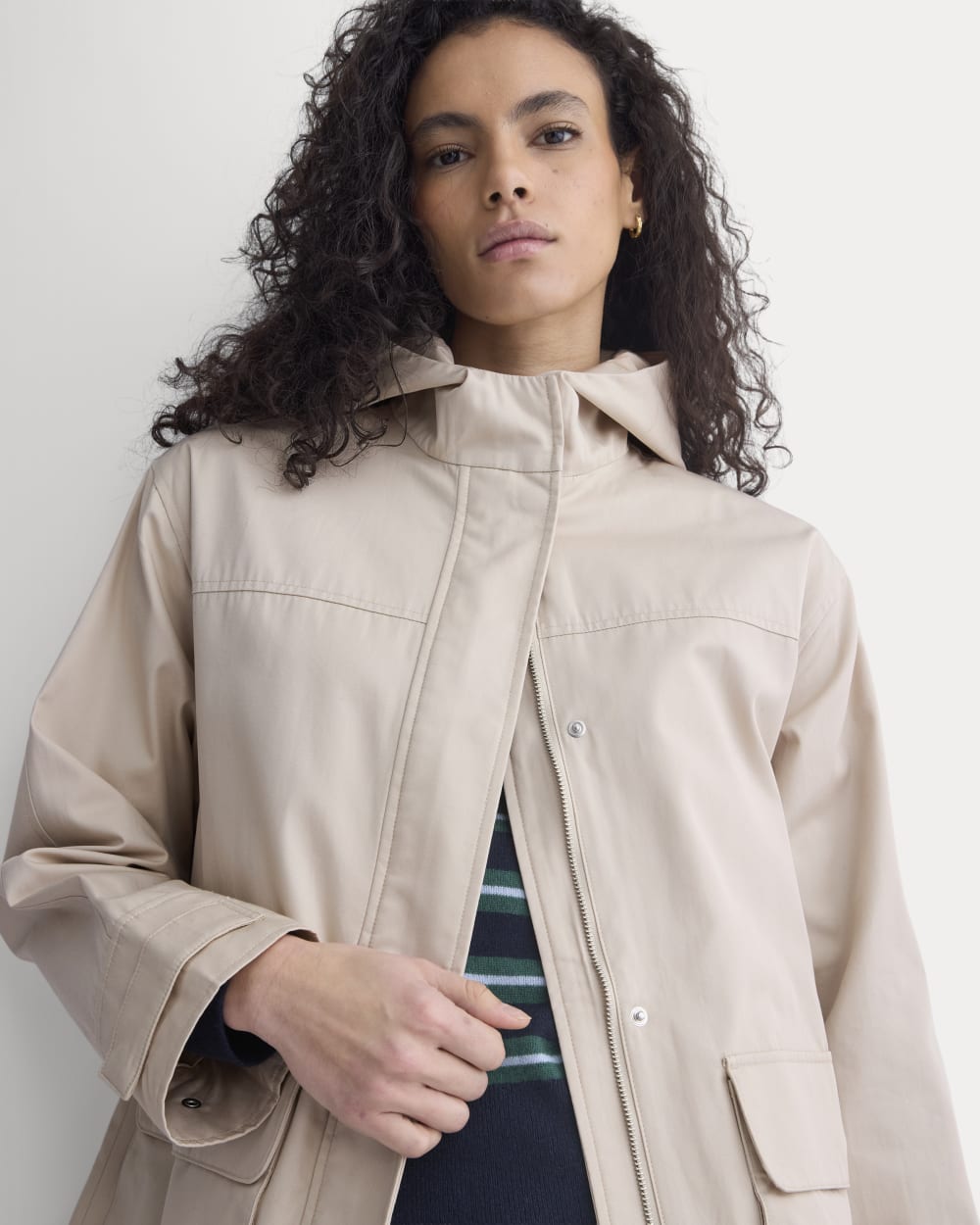 Hooded Field Jacket | Peyote - Image 4