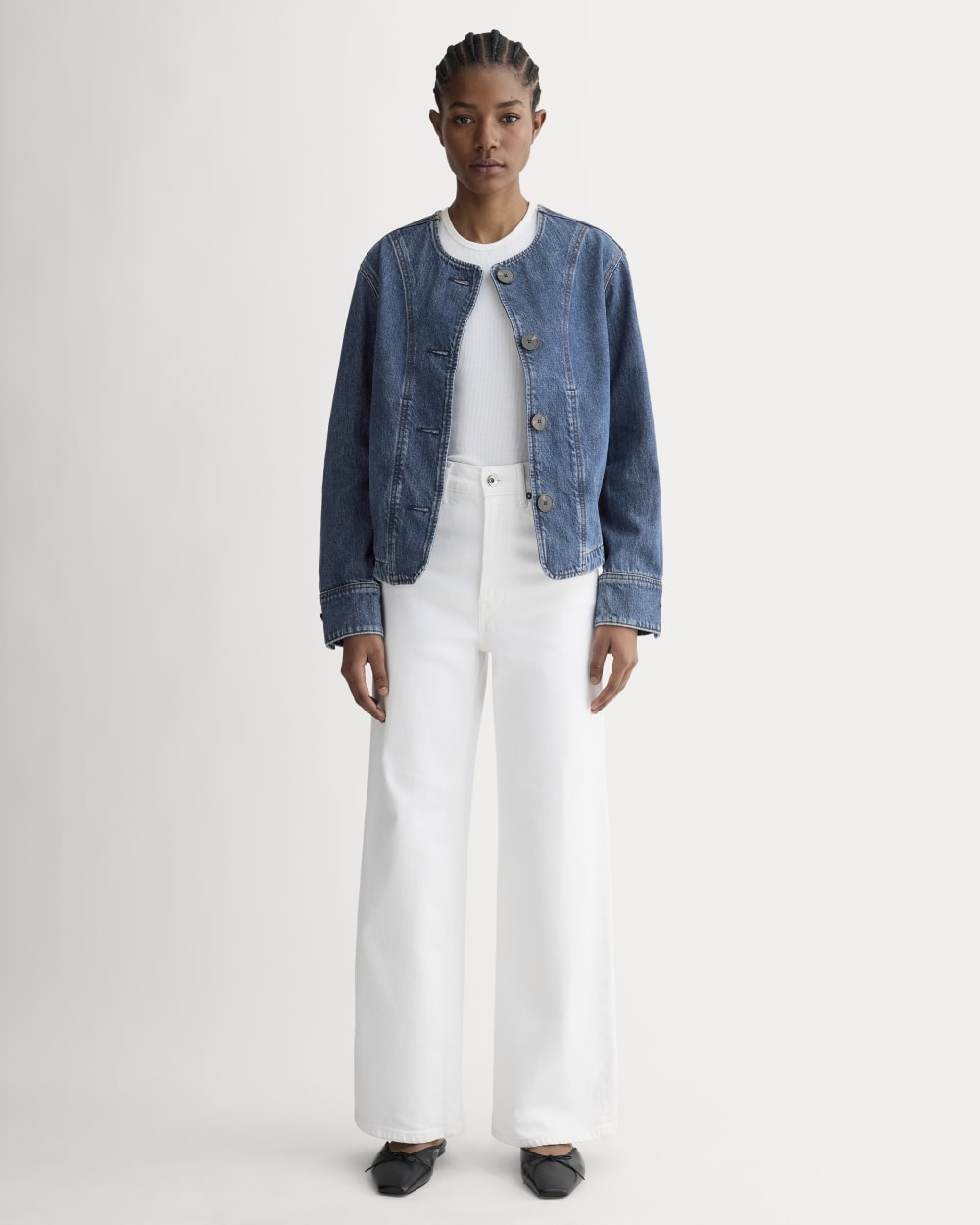 The Denim Barrel Jacket | Deep Atlantic - Image 3