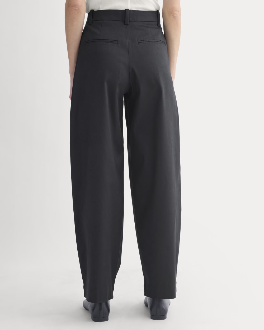 Tailored Drape Balloon Pant | Black - Image 5