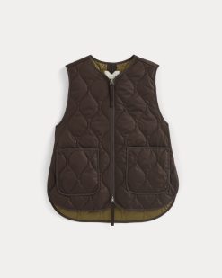 Alternative view of ReNew Quilted Vest | Coffee Bean