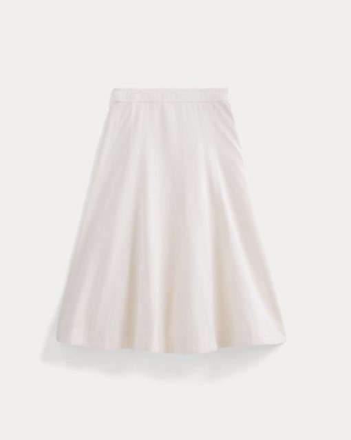 Alternative view of Seamed Midi Skirt | Bone