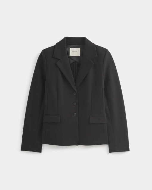Alternative view of Ponte Sculpted Blazer | Black