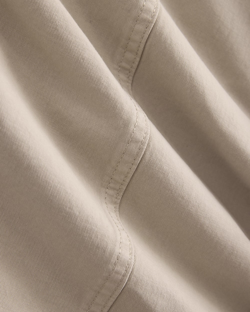 Seamed Wide-Leg Pant | Trench Coat Khaki - Image 4