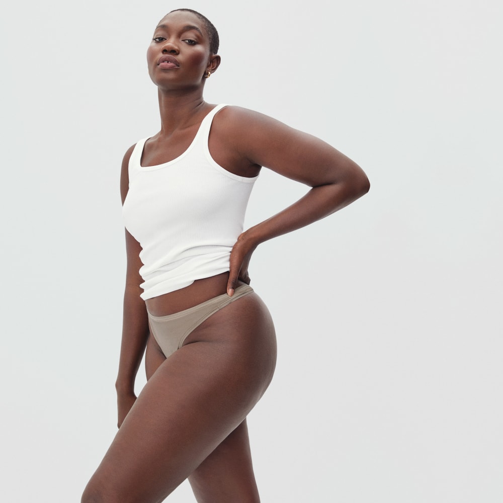 The Cotton Thong | Burnt Sugar - Image 2