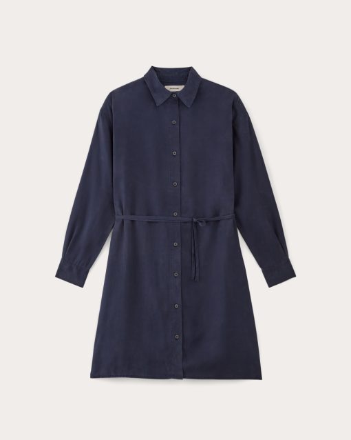 Alternative view of The Must-Have Shirtdress in Butterlite | Navy