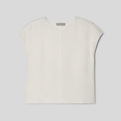 Alternative view of The City Stripe V-Neck Top | Bone