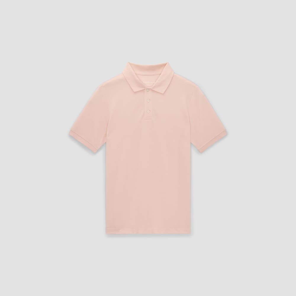 The Pique Polo | Petal Pink - Image 2