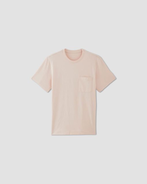 Alternative view of The Premium-Weight Pocket Tee | Uniform | Whisper Pink