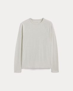 Alternative view of The Rec Long-Sleeve Crew | Heathered Oat
